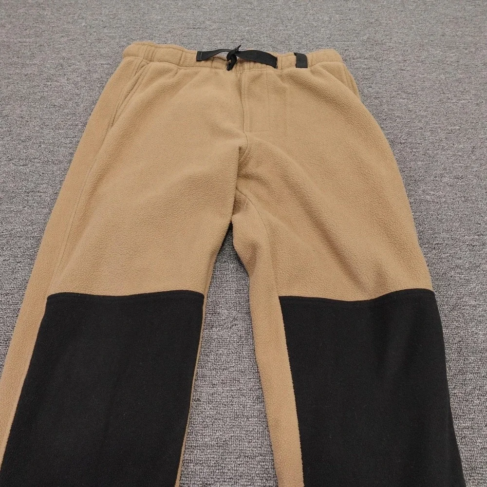 Roark Pants Mens Medium 34x29 Beige Fleece Jogger Elastic Waist Outdoor Hiking